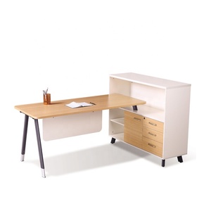 Office Pc <strong>Computer</strong> <strong>Table</strong> and Chair Set with Cabinet Bookshlef for Sale - Product Image 1