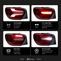 Clase A W176 2013-2018 luces traseras LED mejoradas luces traseras freno marcha atrás lámpara trasera señales de giro dinámicas modificadas para Benz