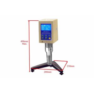 Digitales Viskosimeter Lithium-Batterie-Schlickerviskositätstester (10-10^5 CP) mit Temperaturüberwachung - Product Image 4