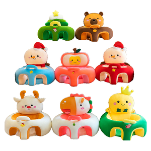 Canapé en peluche pour bébé, siège d'apprentissage pour bébé, jouet en peluche, poupée pour apprendre à s'asseoir - Product Image 1