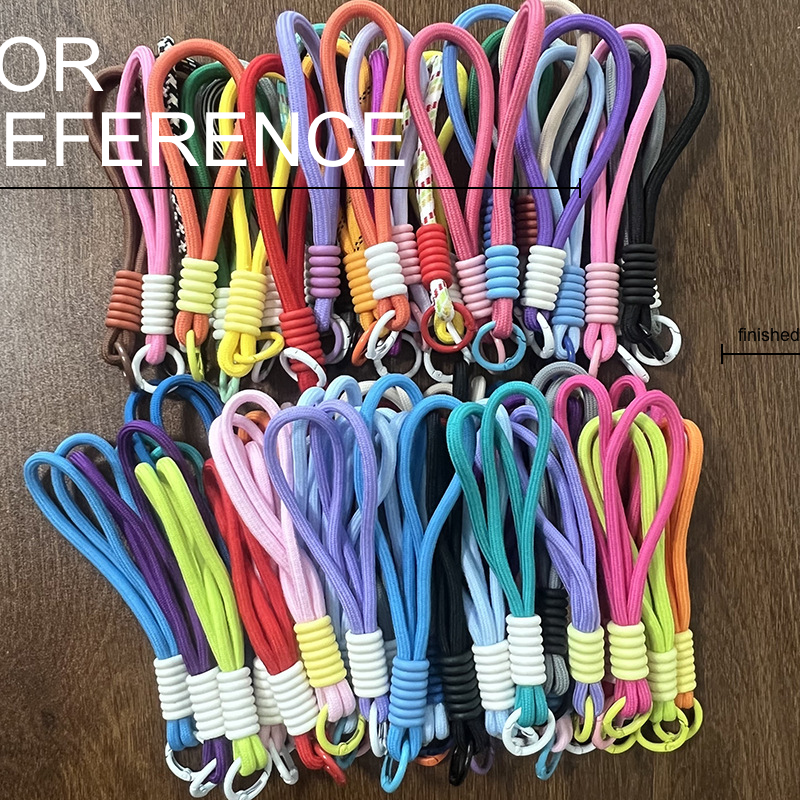 New DIY Learning Tools rainbow Pencils Round Pendant Necklace Silicone Beaded Lanyard Badge Holder for Teachers ' Day Jewelry Image 3