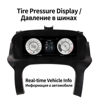 Dashboard Digital LCD 12,3 inci untuk Land Rover Range Rover Evoque 2012-2019, Panel Instrumen CarPlay CarLife LHD RHD