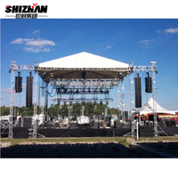 Sistema de Altavoces Line Array para DJ con Estructura de Techo para Conciertos
