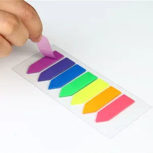 Ufficio di cancelleria Colorful Sticky Schede Indice Freccia Bandiere Pagina Marcatori Auto Stick Rimovibile