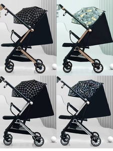 Nuevo Diseño de Carriola Compacta <span class=keywords><strong>Plegable</strong></span> para Bebé con Mango Reversible, Apta para Cabina - Product Image 6