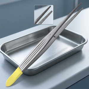 Pinces à pansements chirurgicales Najmmy 0,4 mm en acier inoxydable avec embout jaune pour usage médical, instruments chirurgicaux de haute qualité - Product Image 3