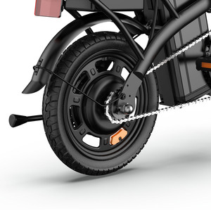 Bicicleta Eléctrica Plegable OEM ODM de Alta Velocidad para Desplazamientos, Batería de Litio, Motor de 350w, 25km/h, Luz LED, Frenos de Disco, Diseño Compacto F1L, Portátil - Product Image 6