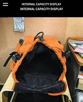Sac à dos de voyage unisexe décontracté et tendance avec rabat, imperméable en tissu Taslan Oxford, pour activités de plein air