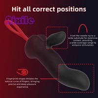 APP-gesteuerter Dual-Vibrations-Ei-Vibrator für Männer und Frauen, G-Punkt-Stimulator, Klitoris- und Brustwarzen-Massagegerät mit 10 Vibrationsstufen