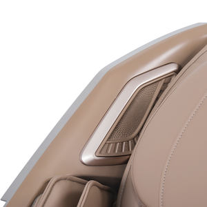 Elektrischer Ganzkörper-Massagesessel aus Kunstleder mit Luxus-Sprachfunktion, Zero-Gravity und Fuß-, Bein- und Rückenmassage für Komfort - Product Image 5