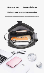 Custom bag <b>storage</b> bag hand-held large capacity business travel <b>toiletries</b> bag women's makeup bag men's multi-layer <b>storage</b> bag - Product Image 5