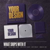 Emballage personnalisé pour disques vinyles, pochette imprimée pour LP, couverture de disque à rabat, boîte de coffret pour l'impression d'albums, pour les labels musicaux et les magasins de disques