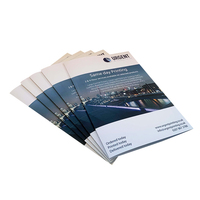 Impression de livres brochés en papier kraft couché personnalisé sur mesure, échantillon gratuit / Impression de brochures / magazines / catalogues