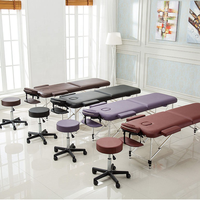 Multifunktionales Modernes Stabiles und Robustes Therapiebett Höhenverstellbare Spa-Salon-Therapieliege Wimpernbett Faltbare Massageliege