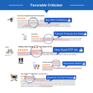 Máy in phun kỹ thuật số tự động ZYJJ in chuyển nhiệt lên vải áo thun cuộn khổ A4 L805 màng PET DTF cho chất liệu Flex - Product Image 5