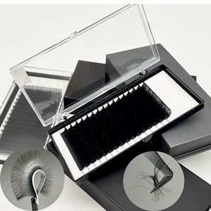 Biểu Tượng Tùy Chỉnh Cá Nhân Lông Mi Mở Rộng Bán Buôn Cổ Điển Mở Rộng Lông Mi 0.07 Mm Lông Mi Giả C D Curl Tự Nhiên Lông Mi - Product Image 3