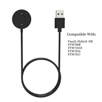 Pour le chargeur de montre intelligente Fossil Hybrid Hr fil de charge de montre d'un mètre de long