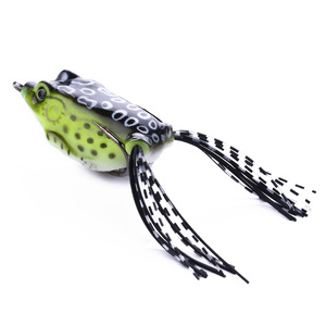Leurre de pêche en plastique de haute qualité, vente chaude, 5,5 cm, 12,5 g, appâts de pêche vifs, appâts artificiels souples pour grenouilles, appâts de pêche pour la surface de l'eau - Product Image 5