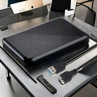 Carcasa Externa para Disco Duro SSD/HDD de 2.5 Pulgadas FYX, Convertidor NVMe SATA, USB 3.0 de 5 Gbps, Económica y sin Herramientas
