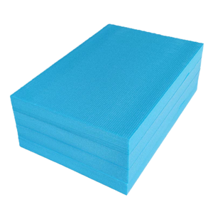 Lámina de Aislamiento Térmico Ignífuga de Poliestireno Extruido XPS Azul para Paredes Exteriores de Edificios, Suministro de Fábrica - Product Image 1