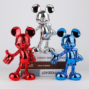 Juguete de <span class=keywords><strong>Mickey</strong></span> <span class=keywords><strong>Mouse</strong></span> de 29cm, juguetes <span class=keywords><strong>Pop</strong></span> personalizados, escultura de arte Animal para artesanía de resina para decoración del hogar - Product Image 6