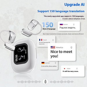 Casque intelligent JM16 avec qualité sonore haute définition, écran OLED TK transfrontalier, longue autonomie et fonction de traduction en temps réel - Product Image 4