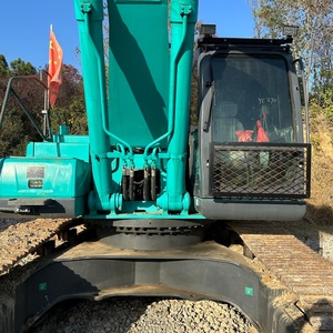 Équipement de construction lourd, travaux de terrassement, excavatrice Kobelco 480 d'occasion de 48 tonnes, moteur PLC, boîte de vitesses, pompe, moteur, modèle 2022 - Product Image 6