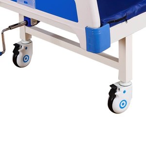 Ruedas giratorias Yingge de 75 mm con freno y silenciosas para camas médicas y accesorios de enfermería - Product Image 2