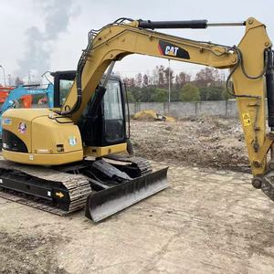 รถขุดตีนตะขาบขนาดเล็ก Caterpillar CAT308D มือสอง 8 ตัน ระบบไฮดรอลิกเดิม เครื่องจักรก่อสร้างขนาดเล็กสำหรับขาย - Product Image 3