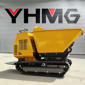 Werkseitiger <span class=keywords><strong>Mini</strong></span>-Muldenkipper 1 Tonne 1200kg EPA-Benzin mit Raupen-Groß schaufel und kleinem Kipper - Product Image 4