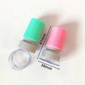 Timbro Flash Pre-inchiostrato in schiuma rotonda personalizzato per insegnanti o premi materiale e custodie per timbri fotosensibili per bambini - Product Image 4