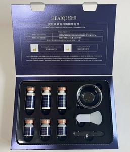 A Protease <span class=keywords><strong>Miracle</strong></span> Mascarilla facial Lifting Peptide Essence Set Reparación Cuidado DE LA PIEL Set para antiarrugas Antienvejecimiento - Product Image 1