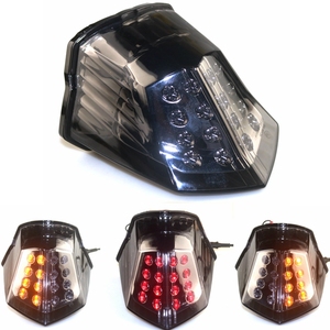 Feu arrière LED intégré en plastique pour <span class=keywords><strong>moto</strong></span> <span class=keywords><strong>YAMAHA</strong></span> XJ6 <span class=keywords><strong>FZ6</strong></span> Diversion <span class=keywords><strong>600</strong></span> 2009-2014 avec clignotants - Product Image 3