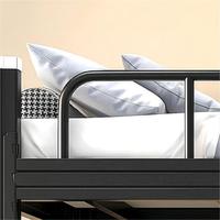 Lits jumeaux superposés Lits simples en métal avec cadre en acier Meubles de chambre à coucher Lits superposés pour usage domestique