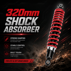 <span class=keywords><strong>Amortisseur</strong></span> arrière de 320 mm adapté aux quads, motos tout-terrain, karts, scooters et karts de golf chinois de 110cc, 150cc, 200cc, 250cc - Product Image 1