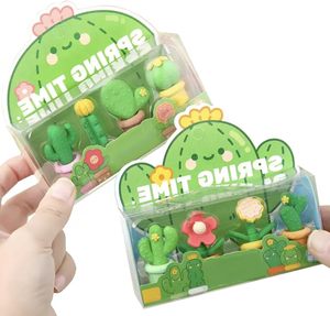 4Pcs Thân Thiện Với Môi Sáng Tạo Xương Rồng Tẩy <span class=keywords><strong>3D</strong></span> Câu Đố Vui Tẩy Cho Đảng Trang Trí, Ủng Hộ, Trẻ Em Quà Tặng - Product Image 6