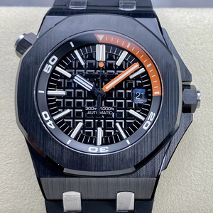 Reloj Mecánico de Lujo de la Mejor Calidad, Resistente al Agua, 42 mm, Fábrica APS, Movimiento ETA 3120, 15707, Reloj de Buceo de Cerámica Negra - Product Image 1