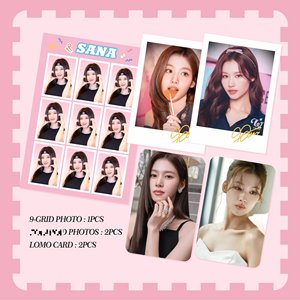 Lien vers tous les articles de merchandising Katseye Momo Lisa <span class=keywords><strong>Nayeon</strong></span> Sana Illit Less Nmixx, lot de 9 cartes Lomo, articles de soutien pour les fans du concert - Product Image 5