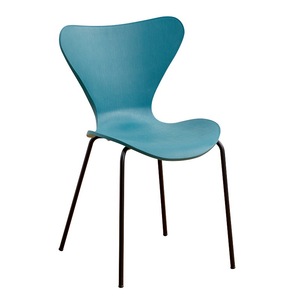 Nordic <b>Plastic</b> <b>Dining</b> <b>Chairs</b> Modern Minimalist Durable Cushioned Restaurant Furniture Commercial Use - Product Image 1