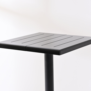 Wholesale Factory Furniture Modern Design Coffee Shop Restaurant High Table Black Outdoor <strong>Bar</strong> Counter Table - Product Image 4