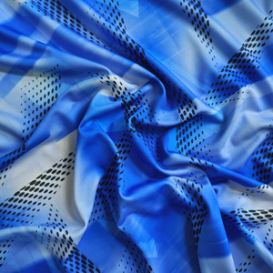 Tissu <span class=keywords><strong>jersey</strong></span> en <span class=keywords><strong>soie</strong></span> <span class=keywords><strong>de</strong></span> lait imprimé numérique personnalisé, haute élasticité, poids lourd, 340 g/m², 82 % polyester, 18 % élasthanne, vêtements <span class=keywords><strong>de</strong></span> yoga, robe <span class=keywords><strong>de</strong></span> sport - Product Image 2