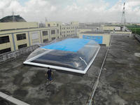 Couverture de piscine gonflable durable tente couverture de piscine gonflable enclos de piscine