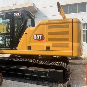 2022 utilizado para excavadora CAT modelo 323, máquina excavadora de orugas hidráulica de capacidad de 23 toneladas con esencial para Motor CAT Gearbo - Product Image 4