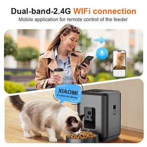 Distributeur automatique de nourriture pour chat intelligent 2L, distributeur automatique de nourriture pour chien, distributeur de nourriture sèche pour chien, contrôle quantitatif programmé par application, distributeur automatique de nourriture pour chat, bol pour animaux de compagnie - Product Image 6