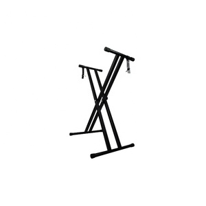 De Metal negro tocando música clásica resistente <span class=keywords><strong>Piano</strong></span> Soporte de teclado - Product Image 1