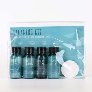 Serviette d'hygiène tout-en-un et kit de nettoyage de <span class=keywords><strong>cuisine</strong></span> pour hôtels, locations de vacances, voyages et usage domestique - Product Image 1