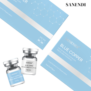 Sérum hydratant à l'acide hyaluronique, au cuivre bleu, aux peptides et au PDRN, soin anti-âge, réparation de la peau, rajeunissement cutané, OEM - Product Image 4