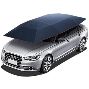 Automatic Wholesaler Electric Folding Custom Full Uv Cover Tent Portable Shield Car Umbrella