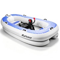 Bateau électrique gonflable Eahora Premium 15 kW, jet-boat électrique avec une capacité de 200 kg pour les loisirs familiaux et les activités aquatiques