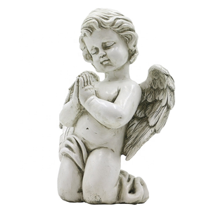 Figurines commémoratives du monde, <span class=keywords><strong>statue</strong></span> d'ange et de prière, vente en gros d'ailes, cercle de prière - Product Image 6